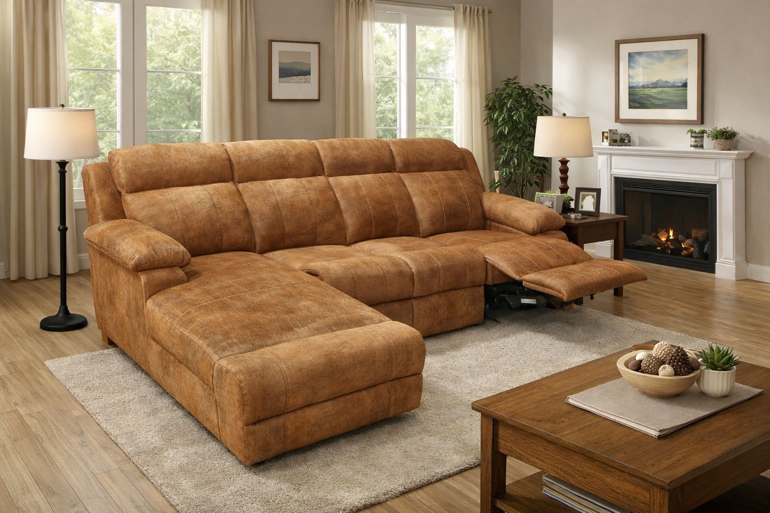 sectional recliner sofa