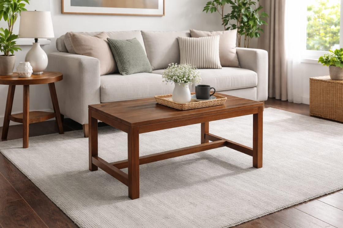 RECTANGULAR WOODEN TEPOY