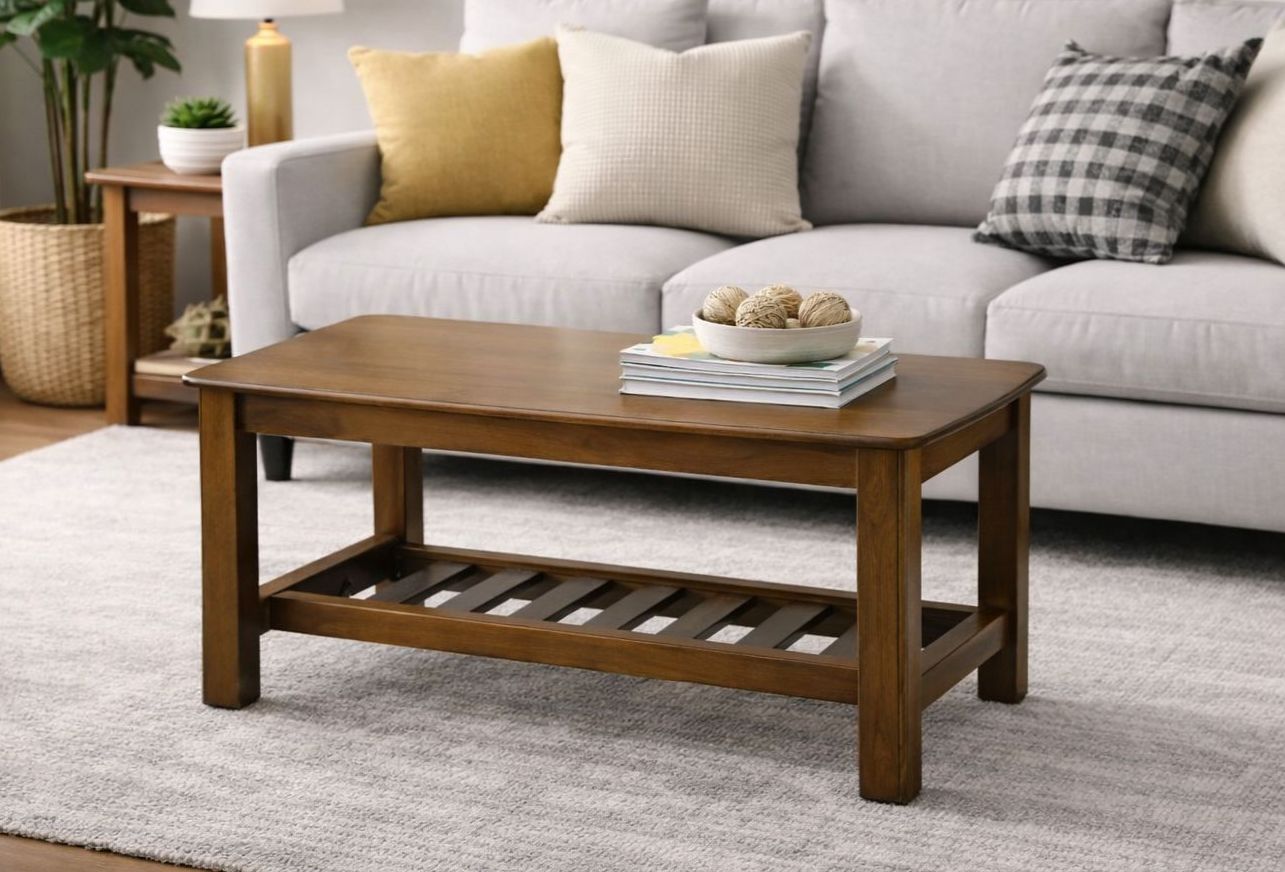 WOODEN RECTANGULAR TEPOY